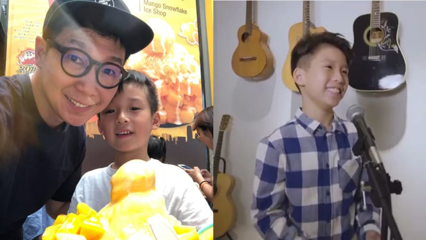 Msian Singer Victor Wong’s Son, 8, Wows Internet With Singing Skills