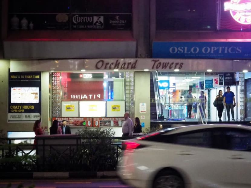 Parliament heard that police have stepped up patrols around Orchard Towers and that additional CCTV cameras have been installed. Parliament heard that police have stepped up patrols around Orchard Towers and that additional CCTV cameras have been installed.