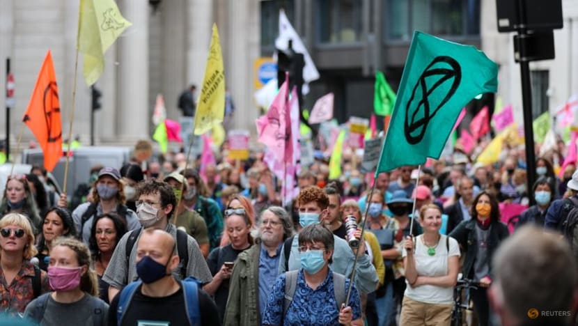 Climate activists deface City of London buildings in intensifying campaign Climate activists deface City of London buildings in intensifying campaign