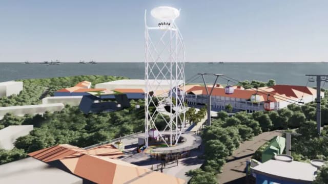 本地最高360度全景户外游乐设施 圣淘沙天空喜立将在12月15日开放