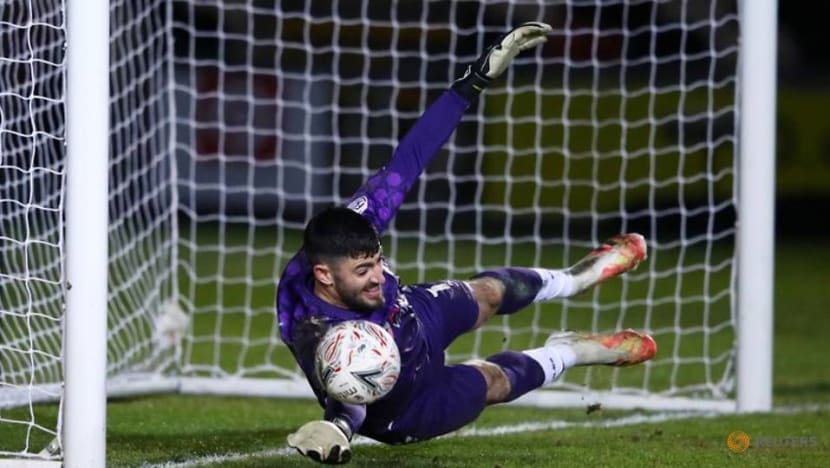 Newport keeper King sets world record with goal from 96 metres out Newport keeper King sets world record with goal from 96 metres out