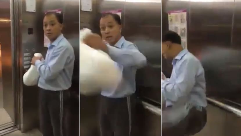 Man who called lift passenger 'smelly' in racist remarks gets jail, fine Man who called lift passenger 'smelly' in racist remarks gets jail, fine