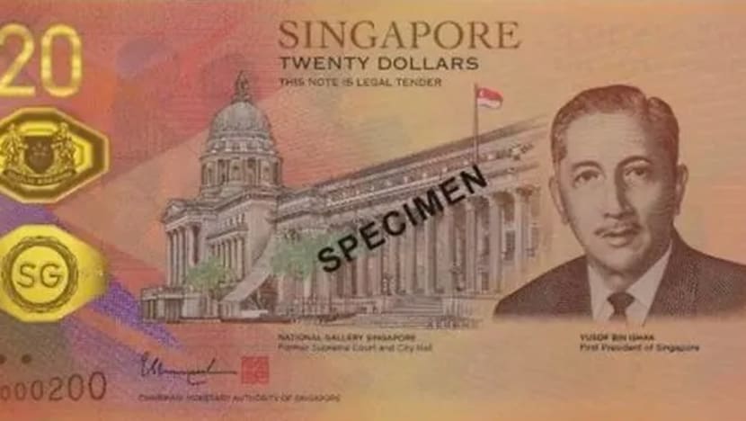 Wira perang, Sungai Singapura dan emas: Butiran wang kertas dwiabad S$20