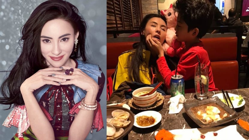 Cecilia Cheung’s Son Picked Food Out Of Her Teeth When She Fell Asleep During Dinner