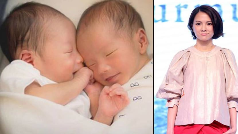 Angelica Lee reveals a picture of her twins