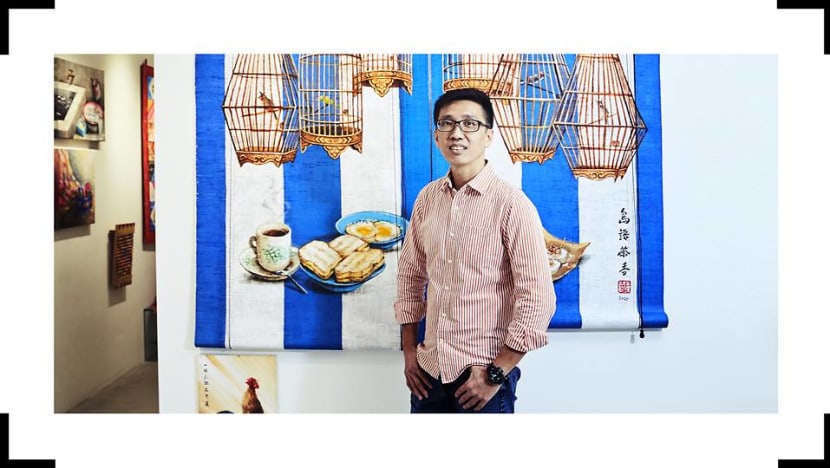 Singapore street artist Yip Yew Chong’s first series of nostalgic paintings sells out in a flash Singapore street artist Yip Yew Chong’s first series of nostalgic paintings sells out in a flash