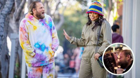 Jonah Hill And Lauren London's Kiss In Netflix Rom-Com You People Was CGI, Co-Star Claims