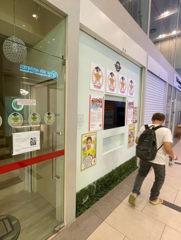 The Hougang branch of the abruptly closed child enrichment chain Genius League, photographed on  on May 9, 2023. Parents were left with financial losses for prepaid lessons that were not delivered.
