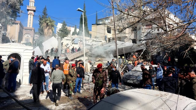 伊朗指以色列空袭叙利亚 致五名革命卫队人员丧命