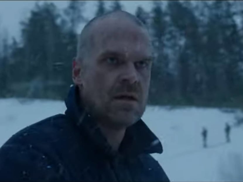 First Look Hopper Is Very Much Alive In Stranger Things 4 TODAY