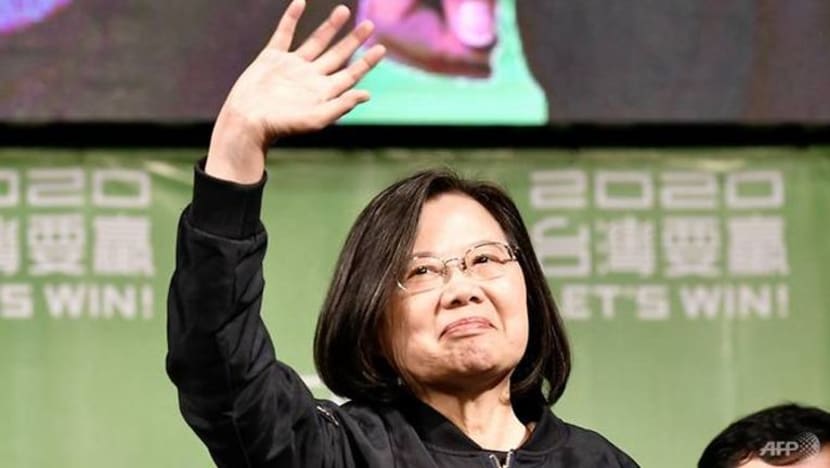 Presiden Tsai Ing-wen isytihar menang pilihan raya Taiwan