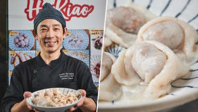Hawker Who Looks Like Hip Gyoza Chef Makes Teochew Herh Keow From Scratch