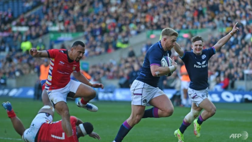 Steyn stars as youthful Scotland crush Tonga Steyn stars as youthful Scotland crush Tonga