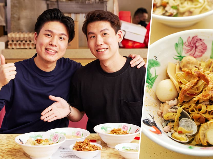 The Culinary Institute of America grad co-owns the biz with a pal who cooked part-time at a mee pok stall before. The Culinary Institute of America grad co-owns the biz with a pal who cooked part-time at a mee pok stall before.