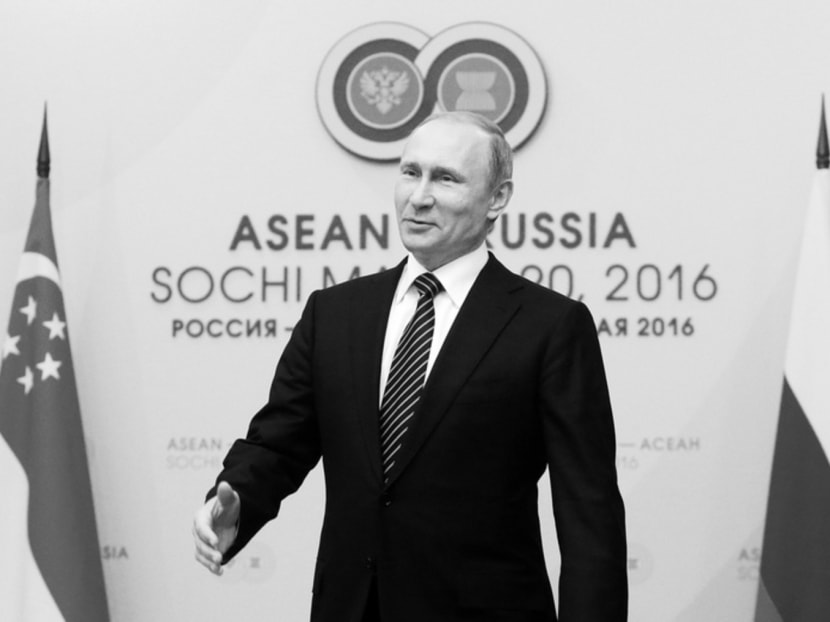 Russian President Vladimir Putin at the Asean-Russia Commemorative Summit in Sochi last month. What Asean and Russia seem to have most in common, at this stage of their relationship, is a penchant for privileging form over substance. Photo: Reuters