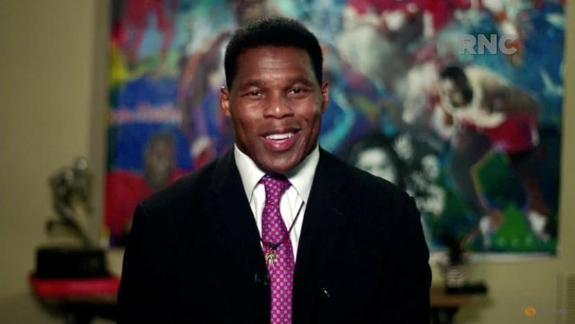 Former American football star Herschel Walker launches US Senate bid Former American football star Herschel Walker launches US Senate bid