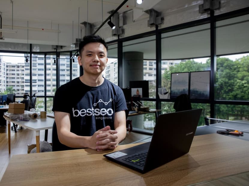 Mr Jim Ng, 27, is the founder of digital marketing agency Best SEO Marketing. Mr Jim Ng, 27, is the founder of digital marketing agency Best SEO Marketing.