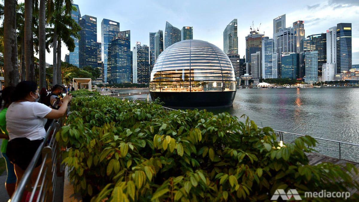 Floating' Apple store to open on Sept 10 at Marina Bay Sands - TODAY