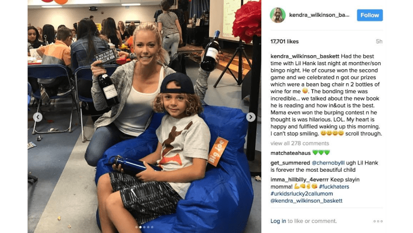 Kendra Wilkinson 'can't stop smiling' after day with son