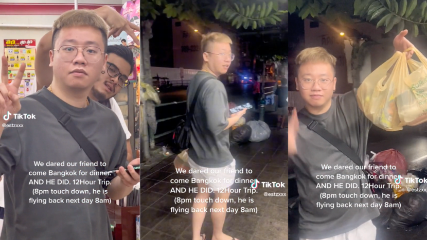 Singaporean Man Flies To Thailand Just To Have Dinner With Friends After Accepting Their Dare