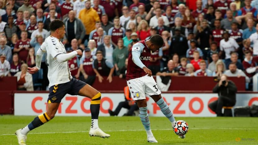 Football: Villa end Everton's unbeaten start with 3-0 win Football: Villa end Everton's unbeaten start with 3-0 win