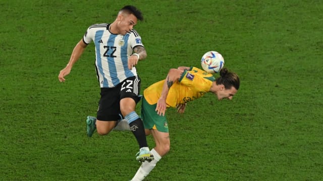 阿根廷2比1险胜澳大利亚晋级八强