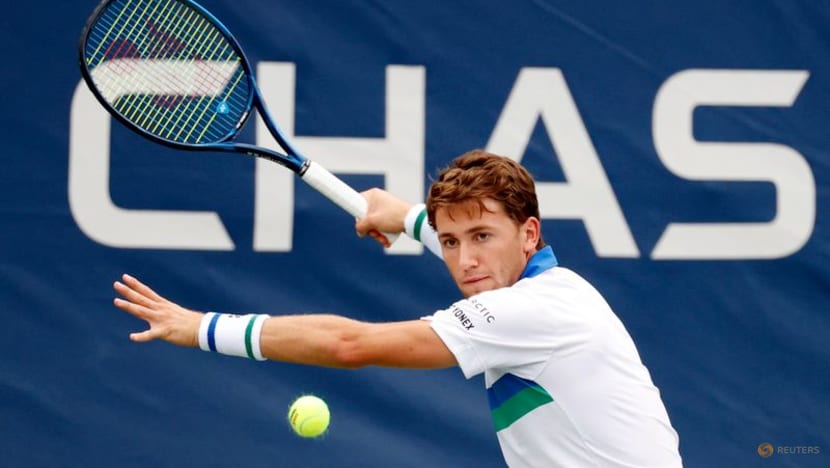 Tennis:
Ruud beats Sultanov as Norway take lead in Davis Cup Tennis:
Ruud beats Sultanov as Norway take lead in Davis Cup