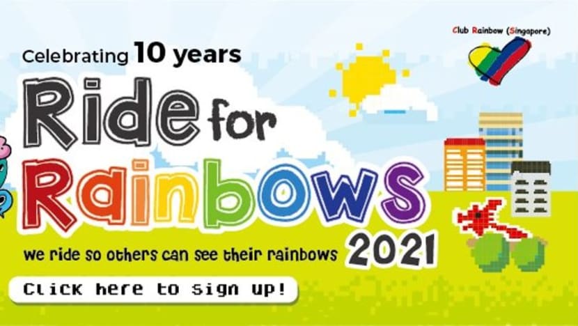 Ride for Rainbows kembali dengan format baru; sasar kumpul S$600,000