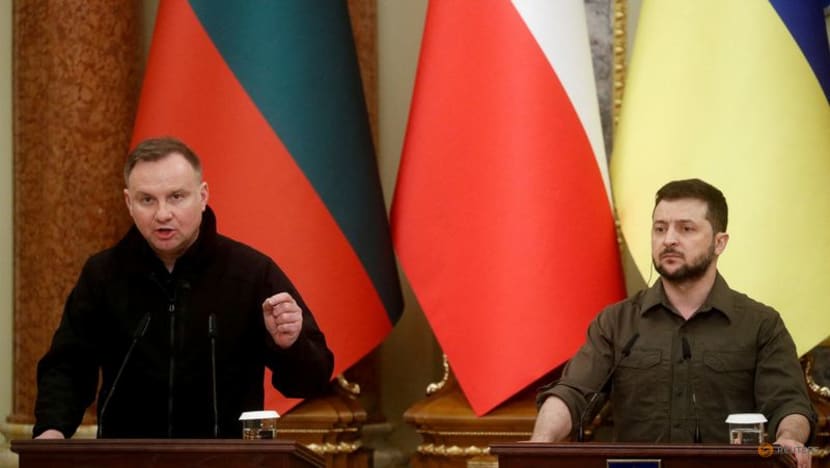 Russian spy chief says US, Poland plotting division of Ukraine