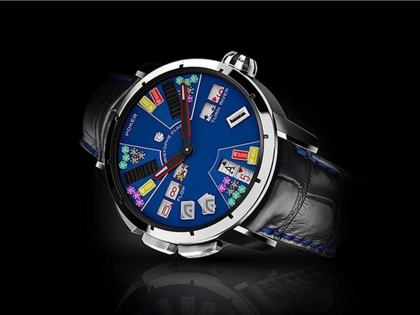 Game on: This mechanical watch lets you play poker – with yourself