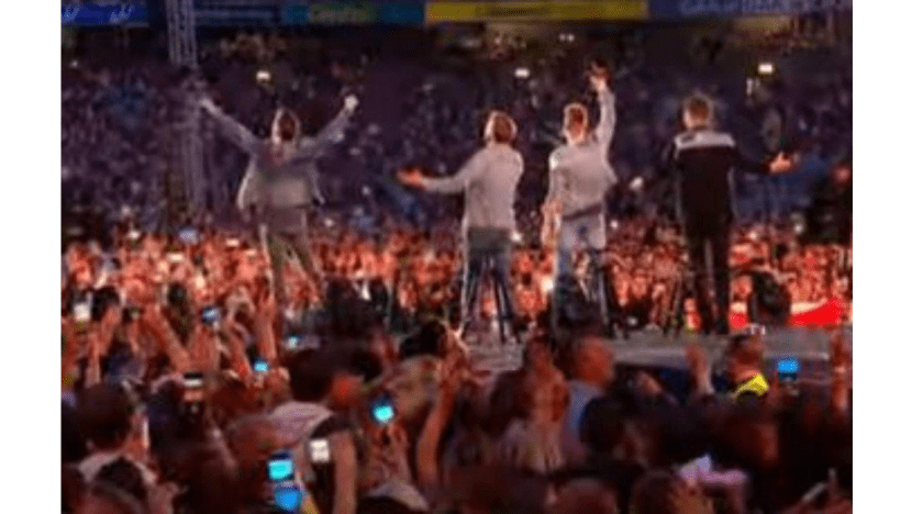 Westlife feature fans in Dynamite music video Westlife feature fans in Dynamite music video