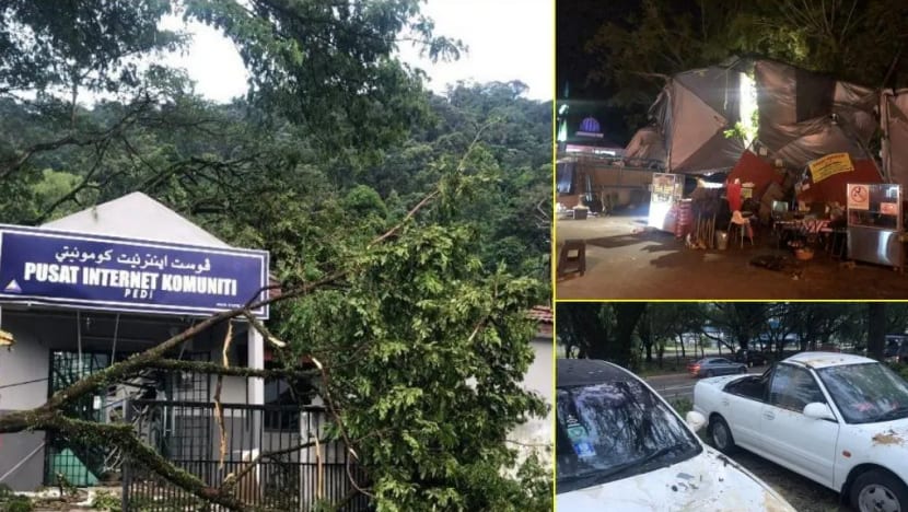 Lebih 10 rumah rosak akibat ribut di Kuantan