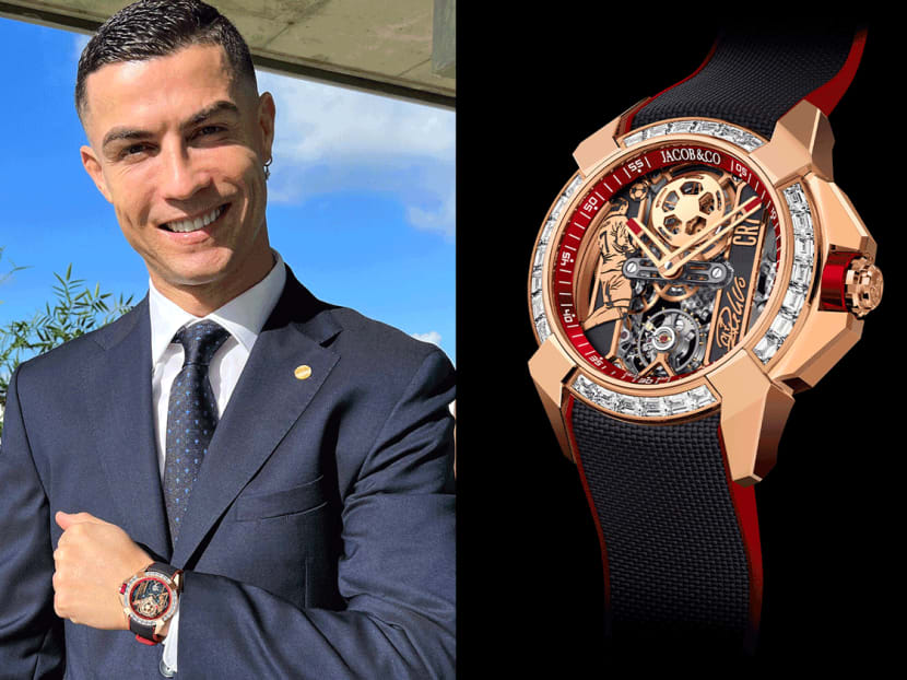 Football star Cristiano Ronaldo has a special CR7 watch collection with Jacob & Co Football star Cristiano Ronaldo has a special CR7 watch collection with Jacob & Co