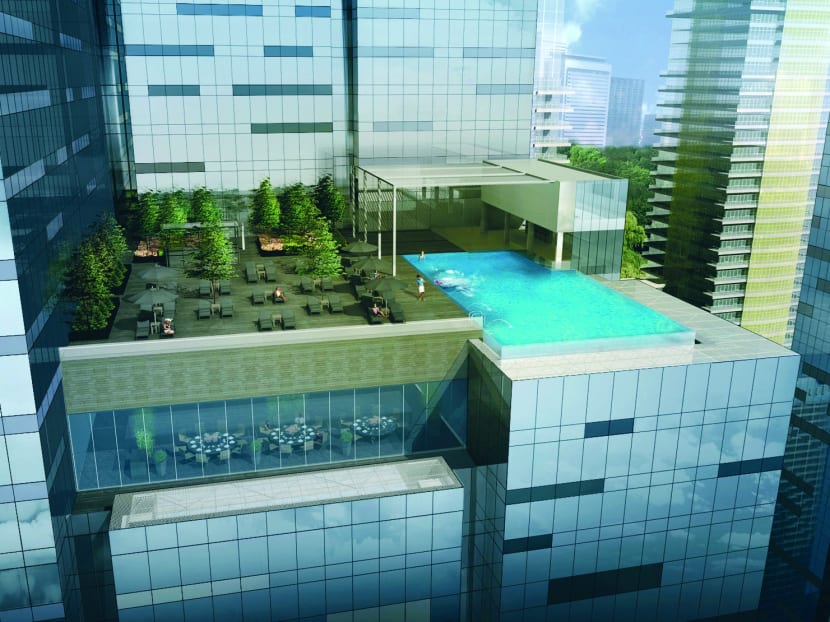 In December, Tokyo-based Daisho bought the newly-opened Westin hotel for about S$468 million, or S$1.5 million per room. Photo: The Westin Singapore