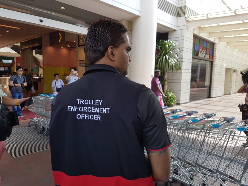 FairPrice deploys officers at Jurong Point outlets over missing trolleys