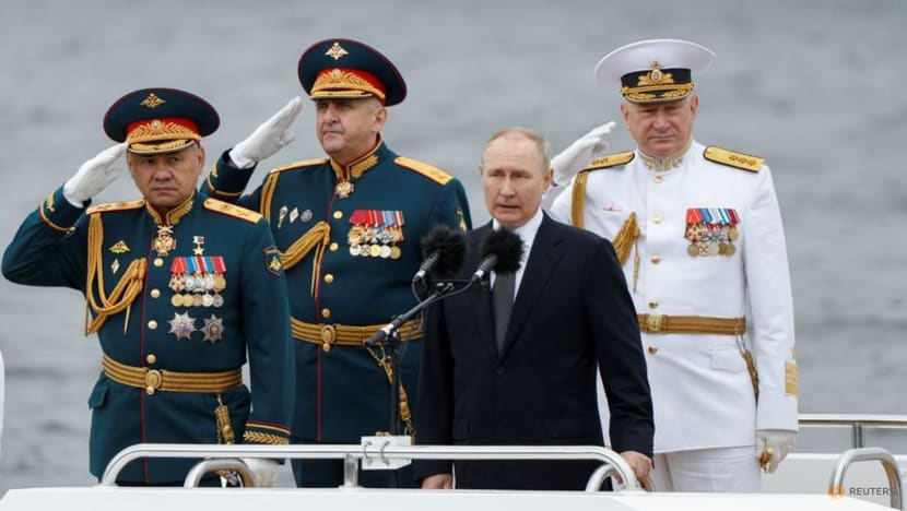 On Navy Day, Putin says United States is main threat to Russia On Navy Day, Putin says United States is main threat to Russia