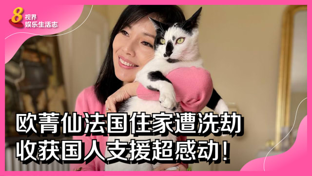 欧菁仙法国住家遭洗劫　收获国人支援超感动！