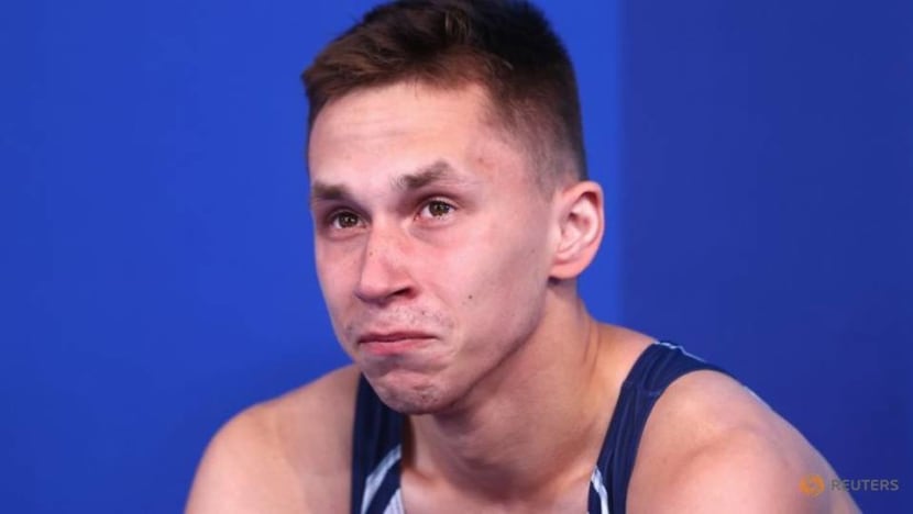 Olympics-Gymnastics-Belarusian Litvinovich wins men's trampoline gold Olympics-Gymnastics-Belarusian Litvinovich wins men's trampoline gold