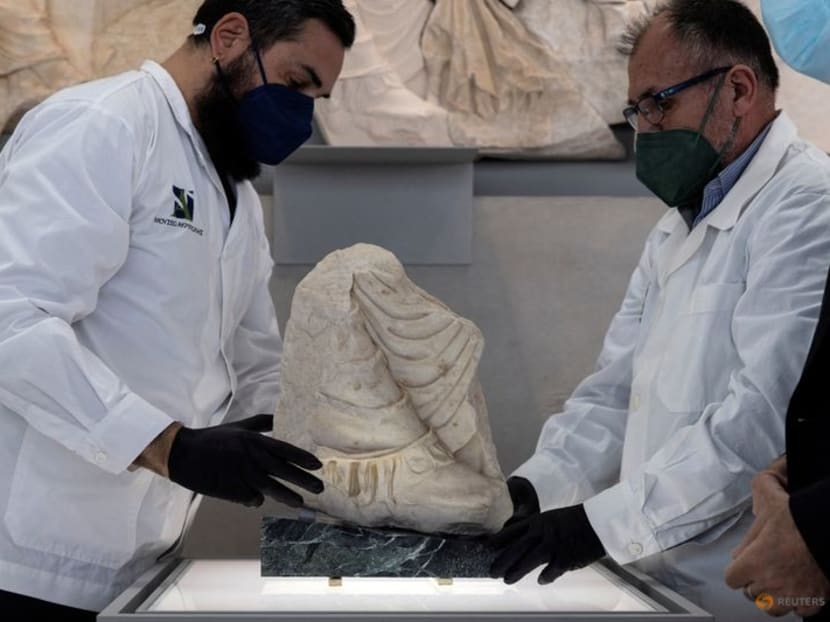 Parthenon fragment from Italy can stay in Greece 'forever,' Greek ministry says Parthenon fragment from Italy can stay in Greece 'forever,' Greek ministry says
