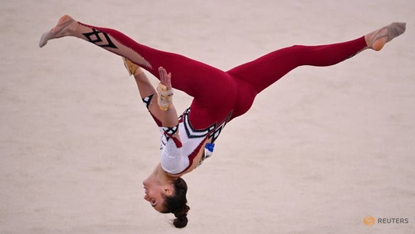 Olympics-Gymnastics-German full-body suits applauded in slow-to-change Japan Olympics-Gymnastics-German full-body suits applauded in slow-to-change Japan