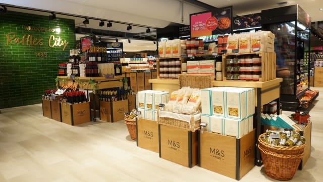 Marks & Spencer重返来福士城　更大零售店近半卖食品