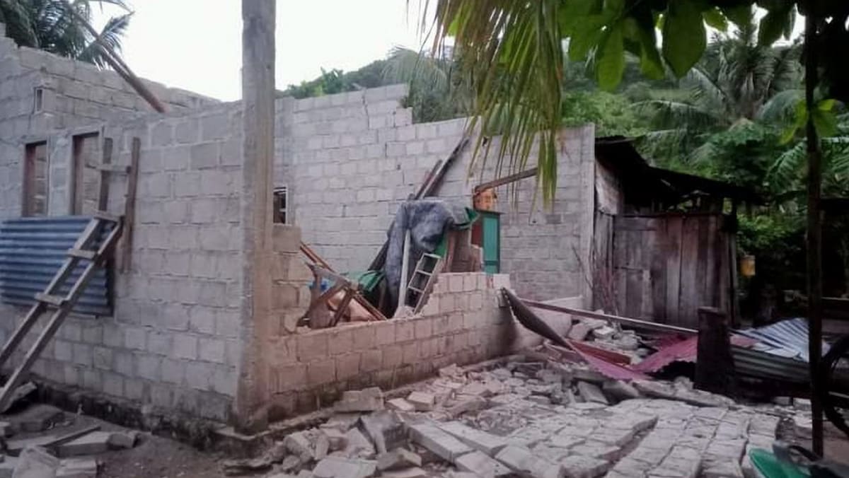 A strong earthquake hits Indonesia and shakes the islands