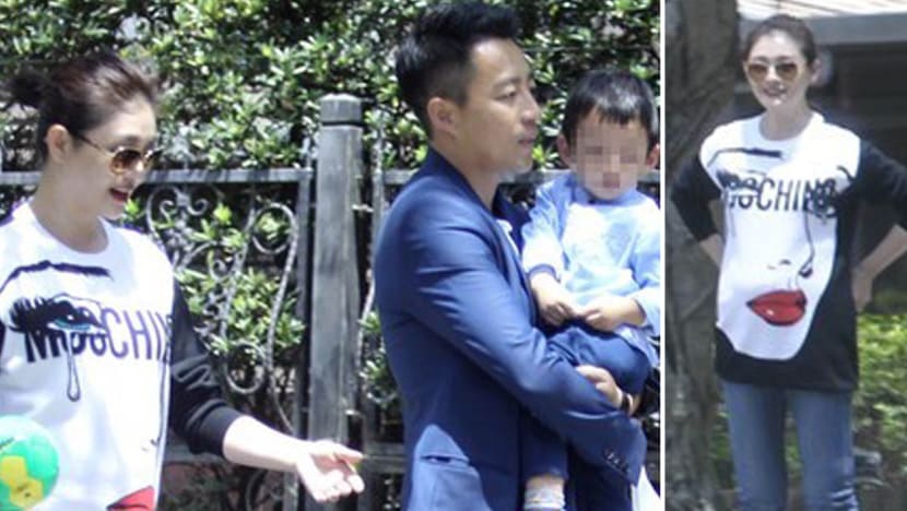 Barbie Hsu spotted with baby bump after pregnancy announcement