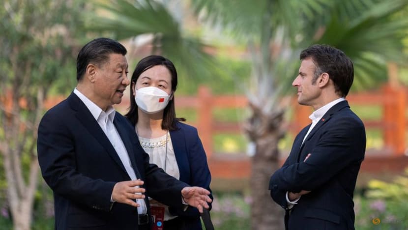 Macron's aim of EU unity on China undone by trip fallout Macron's aim of EU unity on China undone by trip fallout