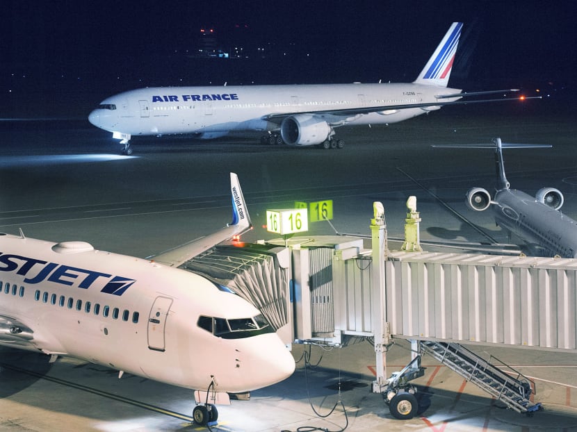 Gallery: Two US Air France flights given all-clear after bomb scare