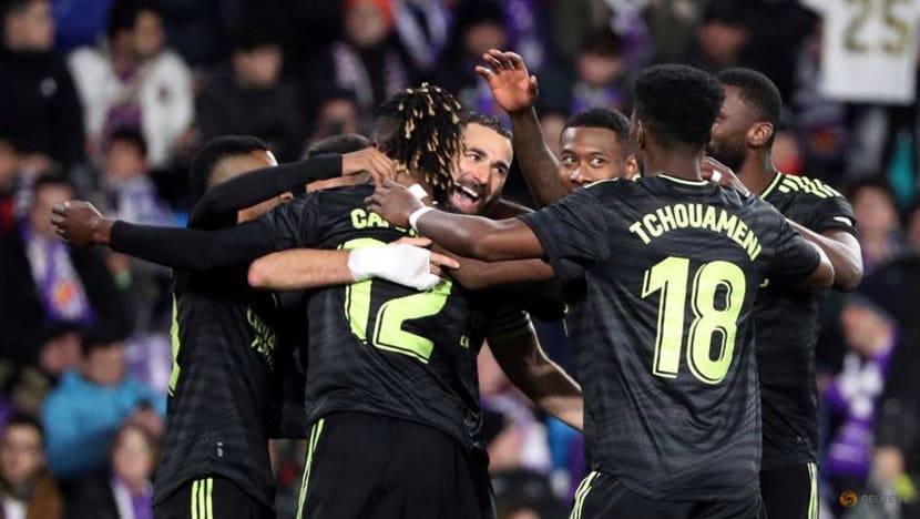 Late Benzema double earns Real Madrid 2-0 win at Valladolid Late Benzema double earns Real Madrid 2-0 win at Valladolid