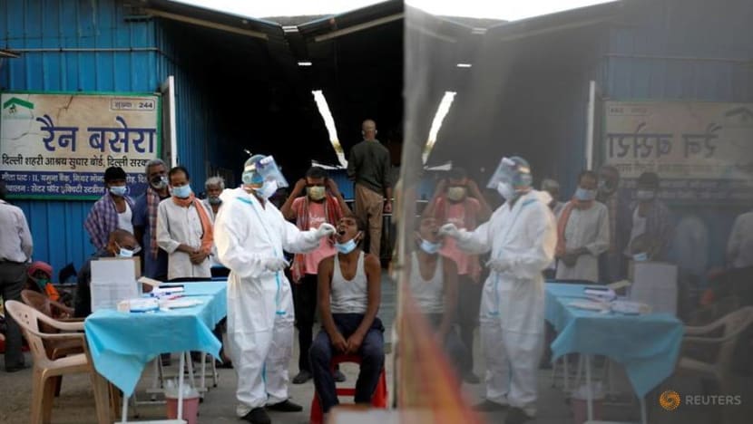 India's daily COVID-19 infections hit six-month high India's daily COVID-19 infections hit six-month high