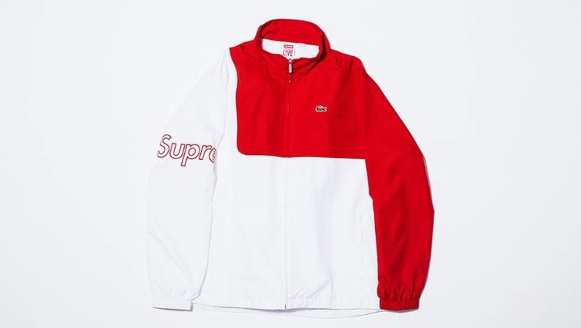 Supreme lacoste collab cheap