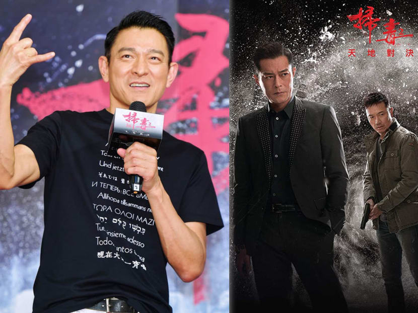 Director Gou Yusheng claims the Heavenly King stole his ideas and used them in movies The White Storm 2: Drug Lords and Our Times.
