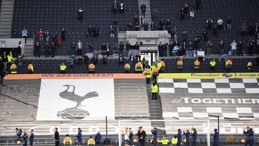 Soccer-Eight men arrested for online racist abuse of Spurs player